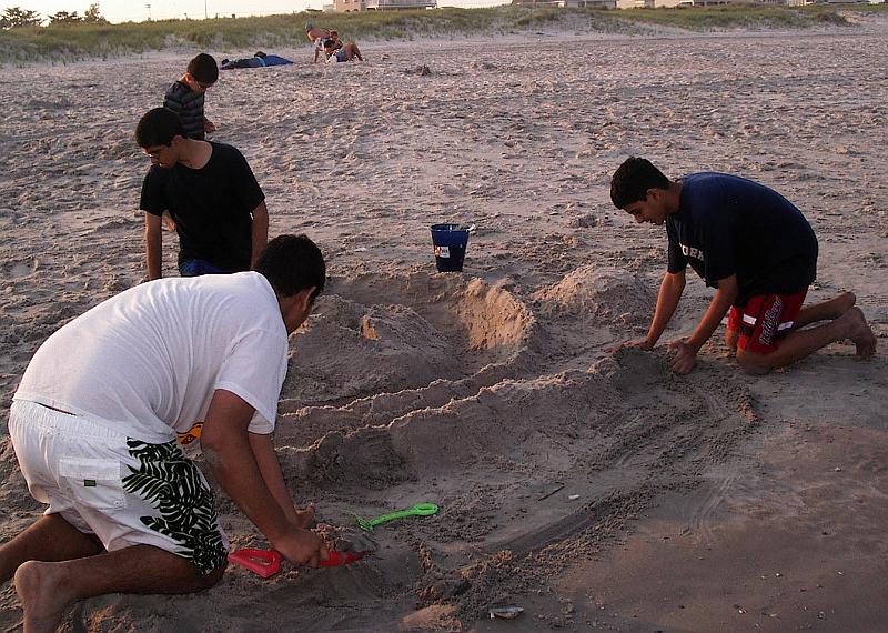 IMGP1418.JPG - Wow ... all four are putting some serious effort ....